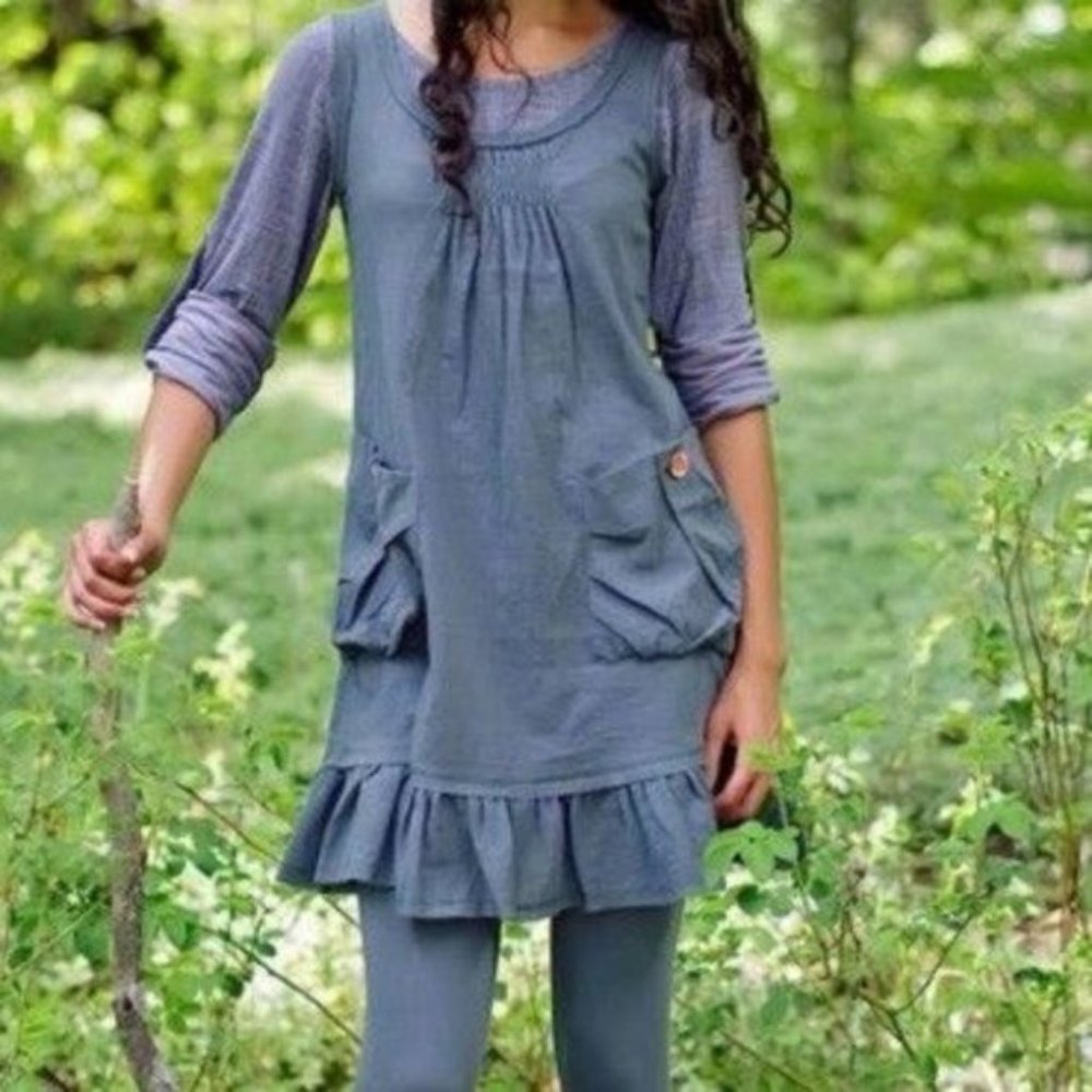 Matilda Jane Midge Frock Dress With Pockets M
